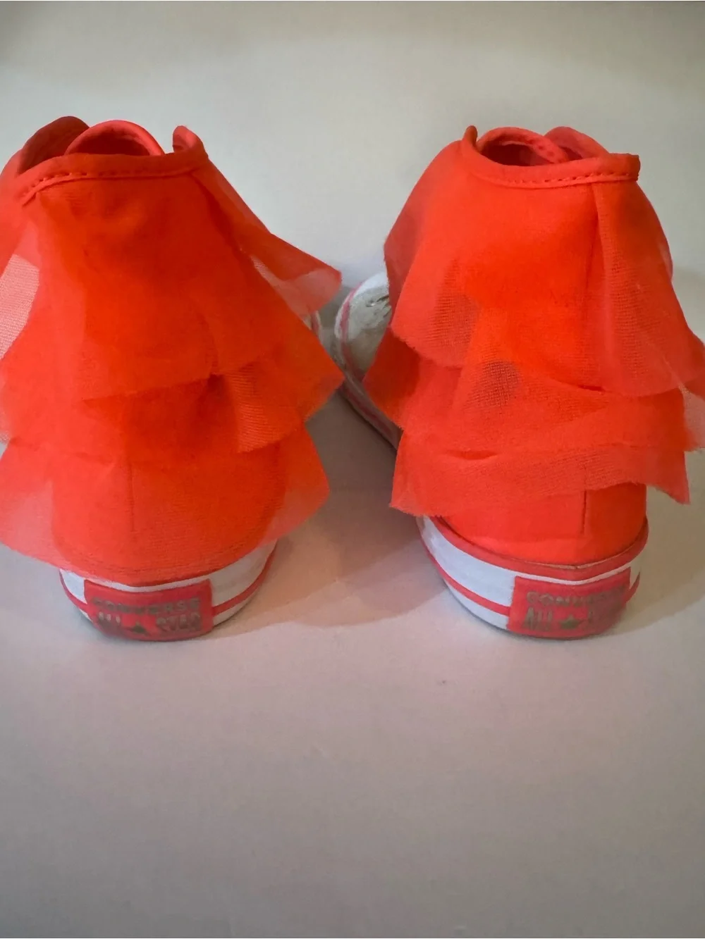 Converse CTAS Block Party High Top Ruffle Pink and White